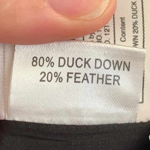 𝅺woolrich Down Filled Belted Long Puffer Jacket Black Women’s Size Large - Picture 15 of 15